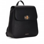 Rucksack Lexa Black, Farbe: schwarz, Marke: Emily & Noah, EAN: 4049391285425, Abmessungen in cm: 27x28x9, Bild 2 von 6