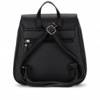 Rucksack Lexa Black, Farbe: schwarz, Marke: Emily & Noah, EAN: 4049391285425, Abmessungen in cm: 27x28x9, Bild 4 von 6
