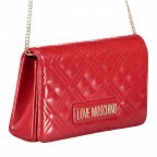 Abendtasche Rot, Farbe: rot/weinrot, Marke: Love Moschino, EAN: 8059826084147, Abmessungen in cm: 22.5x14x6, Bild 2 von 6