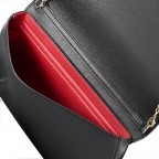 Umhängetasche Borsa Schwarz, Farbe: schwarz, Marke: Love Moschino, EAN: 8054406652433, Abmessungen in cm: 26x16x5, Bild 6 von 7