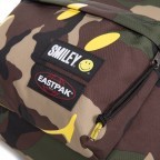 Rucksack Padded Pak'r Smiley Camo, Farbe: grün/oliv, Marke: Eastpak, EAN: 5400879216253, Abmessungen in cm: 32x39x17, Bild 8 von 8