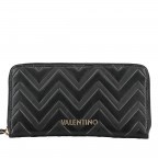Geldbörse Fauno Nero, Farbe: schwarz, Marke: Valentino Bags, EAN: 8058043054308, Abmessungen in cm: 19.5x10x2.5, Bild 1 von 5
