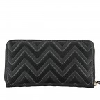 Geldbörse Fauno Nero, Farbe: schwarz, Marke: Valentino Bags, EAN: 8058043054308, Abmessungen in cm: 19.5x10x2.5, Bild 3 von 5