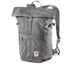 Rucksack High Coast Foldsack Volumen 24 Liter Shark Grey, Farbe: grau, Marke: Fjällräven, EAN: 7323450598150, Abmessungen in cm: 26x45x20, Bild 2 von 11