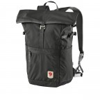 Rucksack High Coast Foldsack Volumen 24 Liter Dark Grey, Farbe: anthrazit, Marke: Fjällräven, EAN: 7323450598167, Abmessungen in cm: 26x45x20, Bild 2 von 11