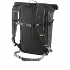 Rucksack High Coast Foldsack Volumen 24 Liter Dark Grey, Farbe: anthrazit, Marke: Fjällräven, EAN: 7323450598167, Abmessungen in cm: 26x45x20, Bild 3 von 11