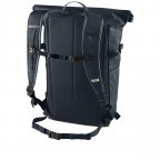 Rucksack High Coast Foldsack Volumen 24 Liter Navy, Farbe: blau/petrol, Marke: Fjällräven, EAN: 7323450598181, Abmessungen in cm: 26x45x20, Bild 3 von 11