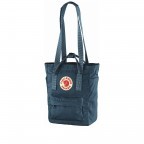 Tasche Kånken Totepack Mini Navy, Farbe: blau/petrol, Marke: Fjällräven, EAN: 7323450598440, Abmessungen in cm: 25x30x13, Bild 2 von 8