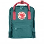 Rucksack Kånken Mini Frost Green Peach Pink, Farbe: grün/oliv, Marke: Fjällräven, EAN: 7323450131029, Abmessungen in cm: 20x29x13, Bild 1 von 15