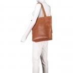 Shopper Jamie's Orchard Kiwano Cognac, Farbe: cognac, Marke: Aunts & Uncles, EAN: 4250394959187, Abmessungen in cm: 37.5x37.5x9, Bild 4 von 10