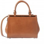 Tasche Madame Chic Fleur Bisquit, Farbe: cognac, Marke: Aunts & Uncles, EAN: 4250394955424, Abmessungen in cm: 26.5x22x7.5, Bild 1 von 11