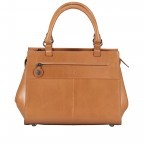 Tasche Madame Chic Fleur Bisquit, Farbe: cognac, Marke: Aunts & Uncles, EAN: 4250394955424, Abmessungen in cm: 26.5x22x7.5, Bild 3 von 11