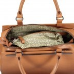 Tasche Madame Chic Fleur Bisquit, Farbe: cognac, Marke: Aunts & Uncles, EAN: 4250394955424, Abmessungen in cm: 26.5x22x7.5, Bild 7 von 11