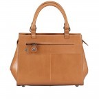 Tasche Madame Chic Fleur Bisquit, Farbe: cognac, Marke: Aunts & Uncles, EAN: 4250394955424, Abmessungen in cm: 26.5x22x7.5, Bild 10 von 11