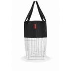 Shopper Urban Paris Black White, Farbe: weiß, Marke: Reisenthel, EAN: 4012013704253, Abmessungen in cm: 40x48x18, Bild 2 von 2