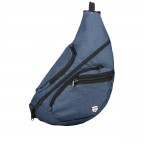 Freizeitrucksack Heaven Bodybag FU51-1128 Marine, Farbe: blau/petrol, Marke: Blackbeat, EAN: 8720088703700, Bild 1 von 8
