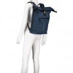 Rucksack Wodz FU51-1135 Navy, Farbe: blau/petrol, Marke: Blackbeat, EAN: 8720289384128, Bild 4 von 6