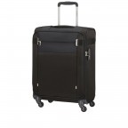 Koffer Citybeat Spinner 55 Black, Farbe: schwarz, Marke: Samsonite, EAN: 5400520023971, Abmessungen in cm: 40x55x20, Bild 2 von 10