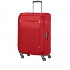 Koffer Citybeat Spinner 66 erweiterbar Red, Farbe: rot/weinrot, Marke: Samsonite, EAN: 5400520024053, Abmessungen in cm: 42x66x28, Bild 2 von 8