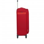 Koffer Citybeat Spinner 66 erweiterbar Red, Farbe: rot/weinrot, Marke: Samsonite, EAN: 5400520024053, Abmessungen in cm: 42x66x28, Bild 4 von 8