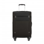 Koffer Citybeat Spinner 66 erweiterbar Black, Farbe: schwarz, Marke: Samsonite, EAN: 5400520024022, Abmessungen in cm: 42x66x28, Bild 1 von 8