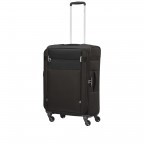 Koffer Citybeat Spinner 66 erweiterbar Black, Farbe: schwarz, Marke: Samsonite, EAN: 5400520024022, Abmessungen in cm: 42x66x28, Bild 8 von 8