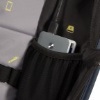 Rucksack Securipak Laptop Backpack 15.6 Zoll mit USB-Anschluss Eclipse Blue, Farbe: blau/petrol, Marke: Samsonite, EAN: 5400520023087, Abmessungen in cm: 30x44x16, Bild 11 von 15