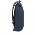 Rucksack Securipak Laptop Backpack 15.6 Zoll mit USB-Anschluss Eclipse Blue, Farbe: blau/petrol, Marke: Samsonite, EAN: 5400520023087, Abmessungen in cm: 30x44x16, Bild 3 von 15