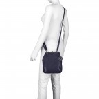 Umhängetasche Anchor-Love Bonnie B3.7841 mit Knipsverschluss Midnight Navy, Farbe: blau/petrol, Marke: Harbour 2nd, EAN: 4046478037885, Abmessungen in cm: 24.5x25.5x4, Bild 4 von 7