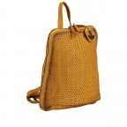 Rucksack Soft-Weaving Deborah B3.9810 Oriental Mustard, Farbe: gelb, Marke: Harbour 2nd, EAN: 4046478044630, Abmessungen in cm: 20x27x9, Bild 2 von 6