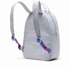 Rucksack Nova Small Größe 10 Liter Light Grey Crosshatch Sunrise, Farbe: grau, Marke: Herschel, EAN: 0828432393138, Abmessungen in cm: 24x36x12, Bild 3 von 4