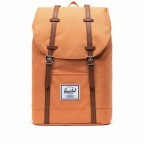 Rucksack Retreat Volumen 18 Liter Papaya, Farbe: cognac, Marke: Herschel, EAN: 0828432390427, Bild 1 von 5