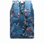 Rucksack Retreat Volumen 18 Liter Summer Floral Heaven Blue, Farbe: bunt, Marke: Herschel, EAN: 0828432390489, Bild 3 von 5