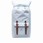 Rucksack Little America Volumen 23 Liter Ballad Blue Pastel Crosshatch, Farbe: blau/petrol, Marke: Herschel, EAN: 0828432391639, Abmessungen in cm: 28x50x17, Bild 4 von 4