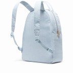 Rucksack Nova Mid Volumen 20 Liter Ballad Blue Pastel Crosshatch, Farbe: blau/petrol, Marke: Herschel, EAN: 0828432389551, Abmessungen in cm: 38x42x13, Bild 3 von 5