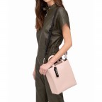 Handtasche Paper Bag Tote S Carter Dusty Rose, Farbe: rosa/pink, Marke: Liebeskind Berlin, EAN: 4058629129561, Abmessungen in cm: 22x25x12, Bild 3 von 7