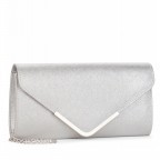 Umhängetasche / Clutch Amalia Silver, Farbe: metallic, Marke: Tamaris, EAN: 4063512009806, Abmessungen in cm: 26x13x5, Bild 2 von 7