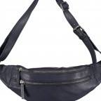 Gürteltasche Infinity Schwarz, Farbe: schwarz, Marke: Hausfelder Manufaktur, EAN: 4065646005181, Abmessungen in cm: 27x13x7, Bild 6 von 7