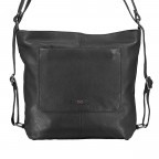 Umhängetasche / Rucksack Infinity Schwarz, Farbe: schwarz, Marke: Hausfelder Manufaktur, EAN: 4065646005112, Abmessungen in cm: 29x30x11, Bild 1 von 7