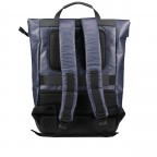 Rucksack Rolltop Black, Farbe: schwarz, Marke: Jost, EAN: 4025307767575, Abmessungen in cm: 30x44x10, Bild 4 von 6