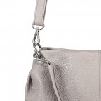 Beuteltasche Nappa Weiß, Farbe: weiß, Marke: Hausfelder Manufaktur, EAN: 4251672755071, Abmessungen in cm: 25.5x27x13.5, Bild 9 von 10