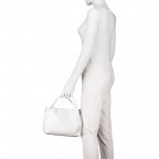 Handtasche Nappa Weiß, Farbe: weiß, Marke: Hausfelder Manufaktur, EAN: 4251672755156, Bild 6 von 8