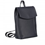 Rucksack Nappa Dunkelblau, Farbe: blau/petrol, Marke: Hausfelder Manufaktur, EAN: 4251672755217, Abmessungen in cm: 22x30x10, Bild 2 von 8
