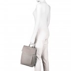 Rucksack Nappa Dunkelblau, Farbe: blau/petrol, Marke: Hausfelder Manufaktur, EAN: 4251672755217, Abmessungen in cm: 22x30x10, Bild 5 von 8