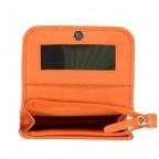 Kosmetiketui Nappa Orange, Farbe: orange, Marke: Hausfelder Manufaktur, EAN: 4251672755439, Abmessungen in cm: 15.5x10x3.5, Bild 5 von 5