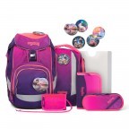 Schulranzen Pack Special Edition Set 7-teilig FeentraumBär, Farbe: flieder/lila, Marke: Ergobag, EAN: 4057081051281, Abmessungen in cm: 25x35x22, Bild 1 von 13