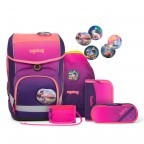 Schulranzen Cubo Special Edition ERG-CSE Set 6-teilig FeentraumBär, Farbe: flieder/lila, Marke: Ergobag, EAN: 4057081051526, Abmessungen in cm: 25x40x20, Bild 1 von 12