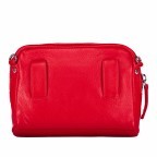 Umhängetasche / Gürteltasche Milano Rot, Farbe: rot/weinrot, Marke: Hausfelder Manufaktur, EAN: 4251672756139, Abmessungen in cm: 18x13x5, Bild 3 von 7