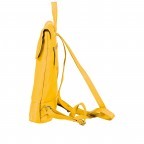 Rucksack Milano Gelb, Farbe: gelb, Marke: Hausfelder Manufaktur, EAN: 4251672756238, Abmessungen in cm: 25x33x8, Bild 3 von 7