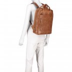 Rucksack Hunter Cognac, Farbe: cognac, Marke: Hausfelder Manufaktur, EAN: 4251672750144, Abmessungen in cm: 29x38x11.5, Bild 4 von 6